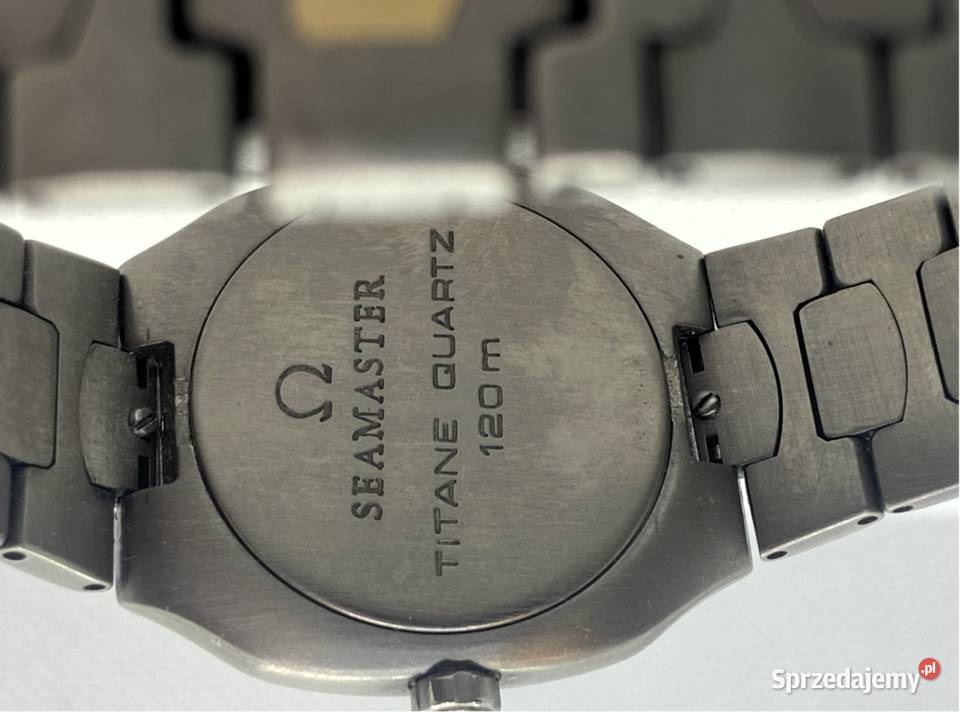 TytanowoZłoty 18k ZegarekOmega Seamaster Poraj