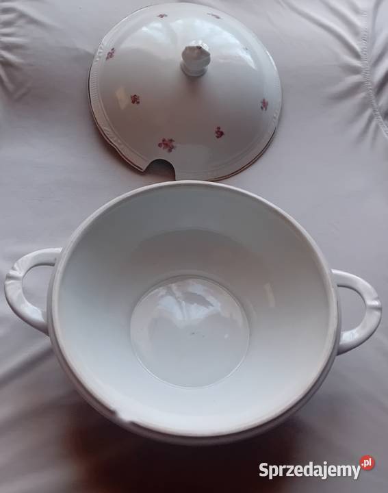 Waza Chodzież fason Szczecin Sygnatura z lat Porcelana i szkło Koźminek