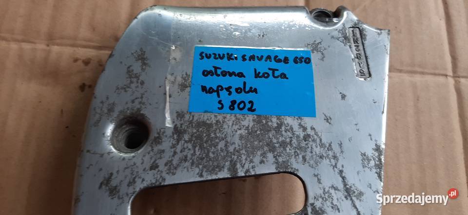 Suzuki Savage 650 osłona koła pasa Warszawa
