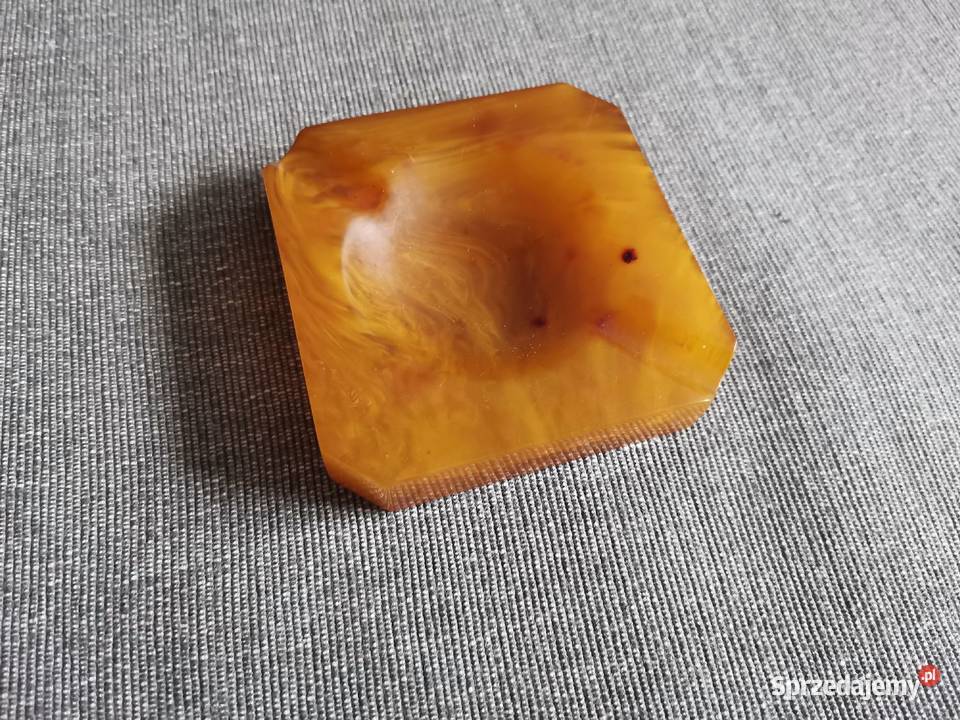 Stara przedwojenna popielniczka bakelit Art Deco sprzedam