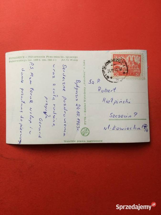 2336 Widokówka Bydgoszcz Szczecin