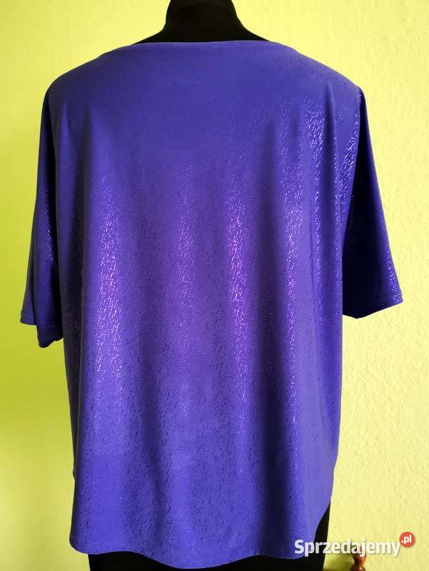 Bluzka lila rękaw kimono 46 3xl biust 120 mazowieckie