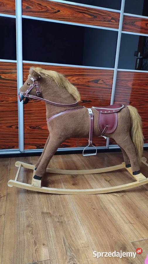 Koń na biegunach zabawka 4 lata+ Roźwienica