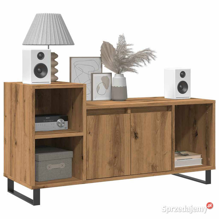 Szafka pod telewizor dąb artisan 100x35x55 mazowieckie Warszawa