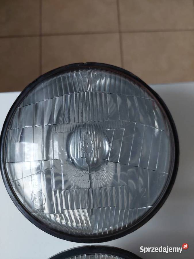 Orginalne lampy fiat 125p firmy ZELMOT z dawnej Mysłowice