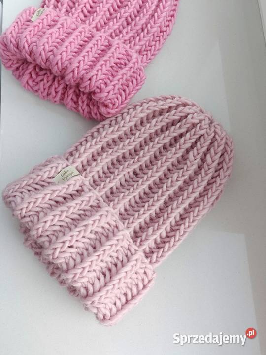 Czapka 100 wełny handmade Dla kobiet Rzeszów