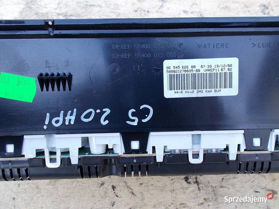 citroen C5 20 hpi 02r licznik zegary Zamość sprzedam