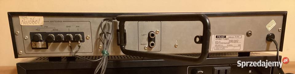 Tuner Radio Odbiornik TEAC T717 SPRAWNY Elektronika Gdynia