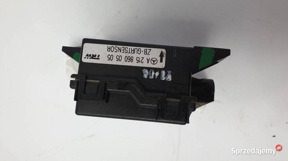 MODUŁ A2158600505 SENSOR PASÓW MERCEDES SL 350 Lipno