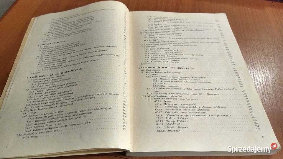 Teoria katastrof w chemii Andrzej Okniński Gdańsk