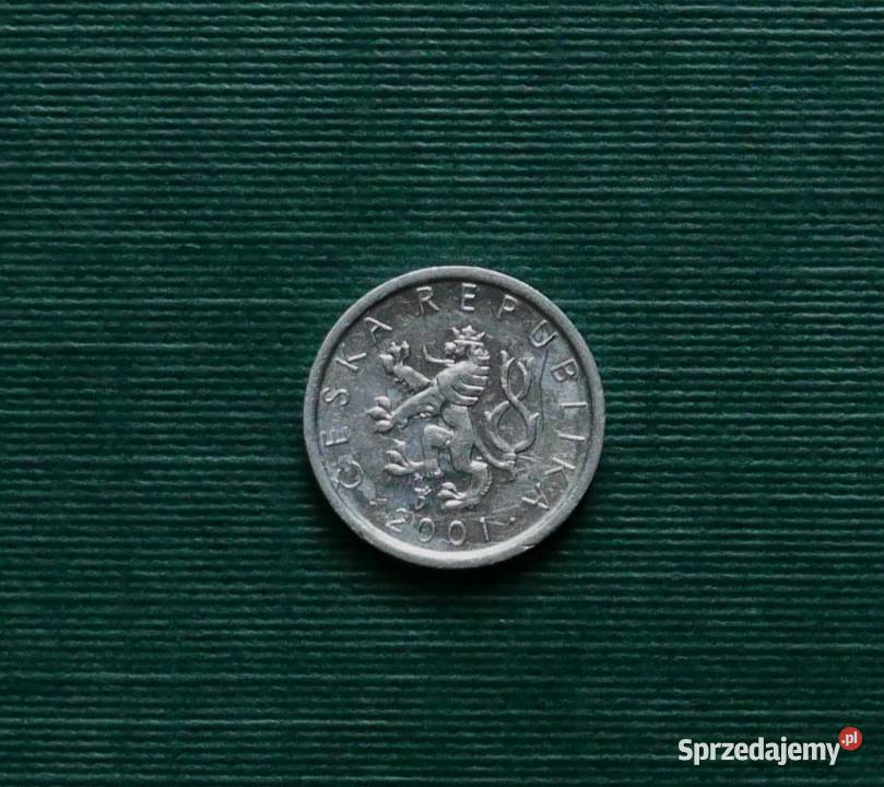 CZECHY 10 halerzy 2001r