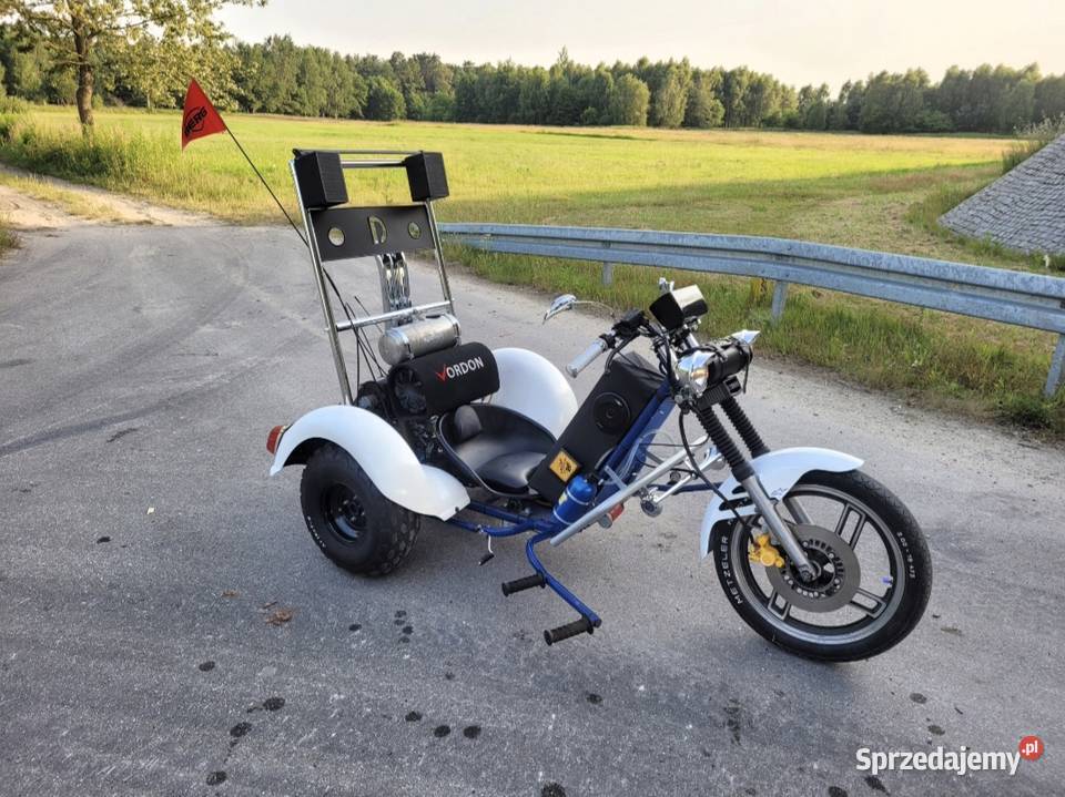 Trajka trójkołowiec spalinowy 125 Motoryzacja opolskie Dobrodzień