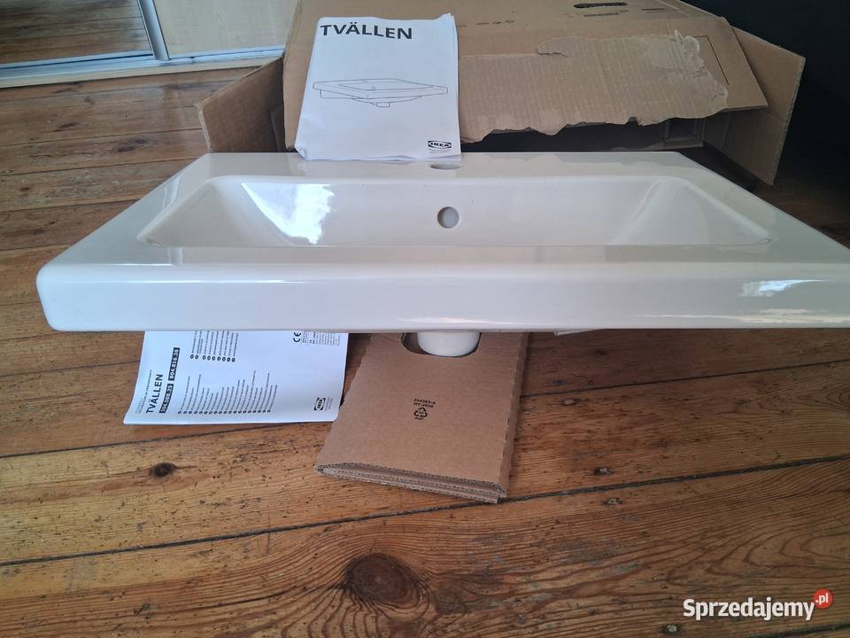 TVLLEN IKEA Pojedyncza umywalka 64x43x5 Poznań
