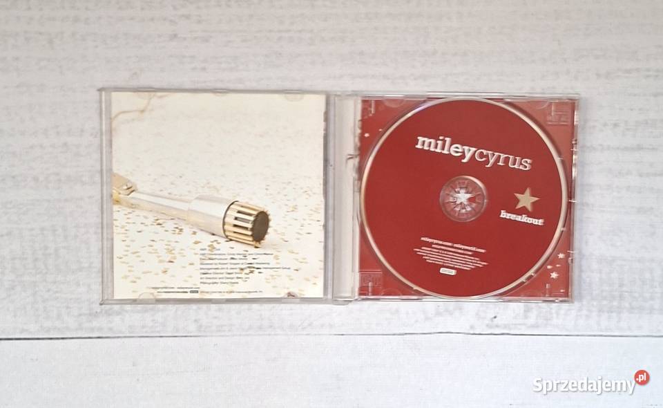 Płyta CD Album muzyczny Miley Cyrus Breakout dolnośląskie Wrocław