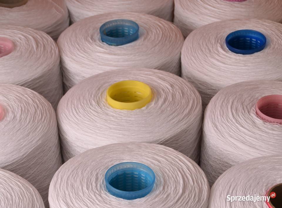 kordonek bawełniany biały tex180 Żmigród sprzedam