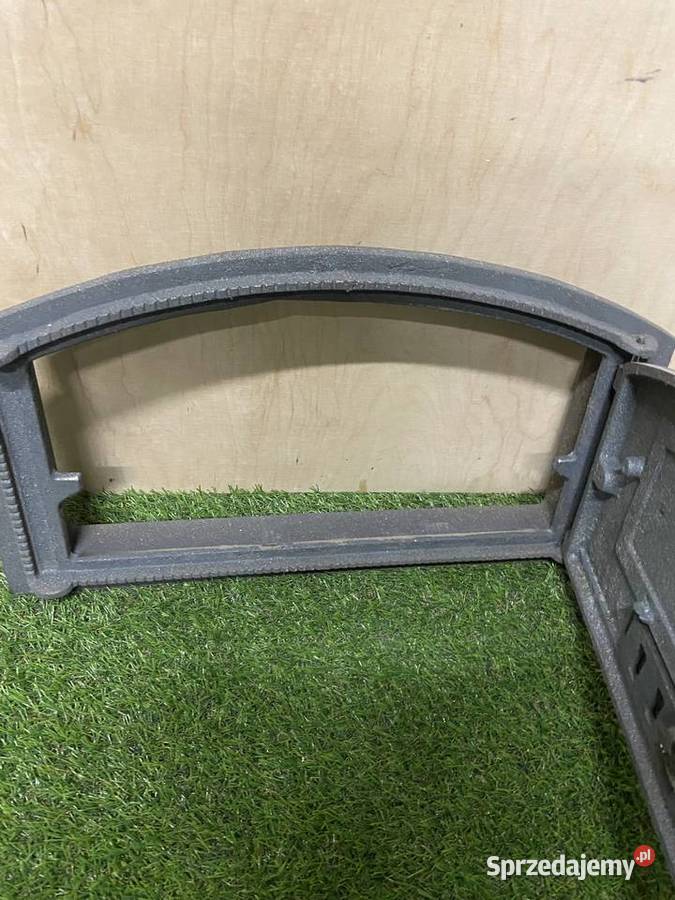 Drzwiczki żeliwne pieca chlebowego pizzy SZYBA