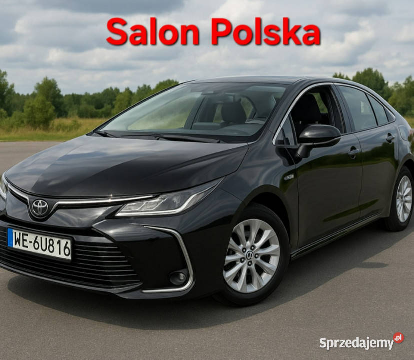 Toyota Corolla 2223 Salon Polska 1Właściciel czarny Białystok
