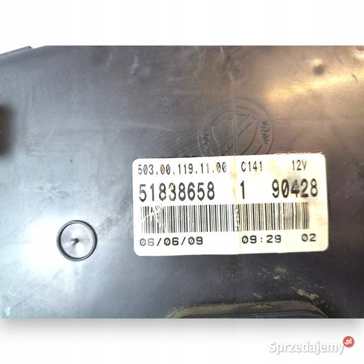 LICZNIK ZEGARY 51838658 Lancia Musa 14 8V 16V lubelskie Chełm