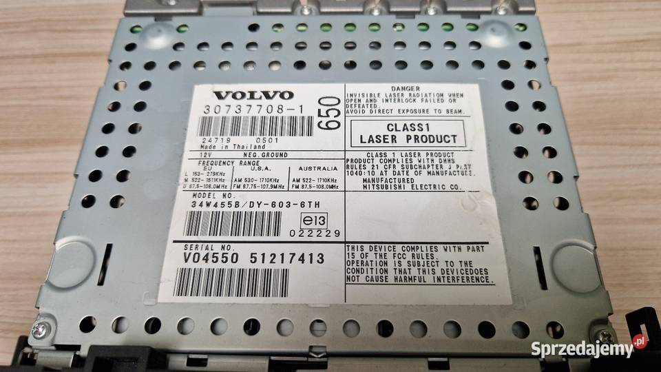 Radio HU650 do volvo v70ll s60l polift sprzedam