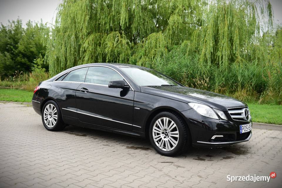 MercedesBenz E250 coupe bezwypadkowy