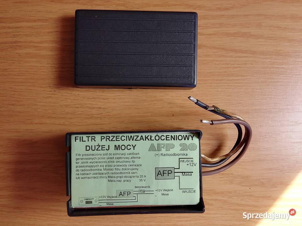 Samochodowy filtr przeciwzakłóceniowy dużej mocy Pszczyna