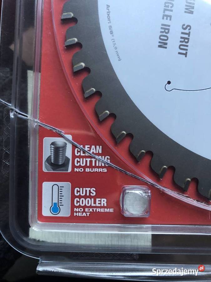 Tarcza pilarska do metalu 165x1587 mm 48 Bytom