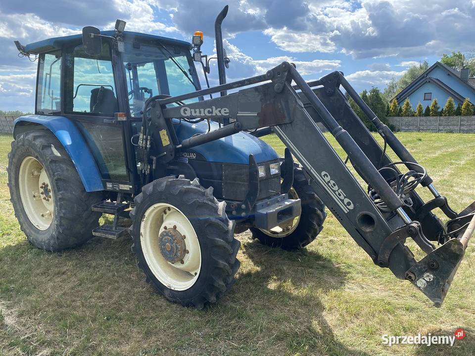 ciągnik rolniczy Holland L85 Ford 6635 ładowacz Biała
