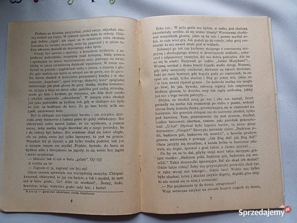 Janko Muzykant Henryk Sienkiewicz Rok wydania 1983 Kraków