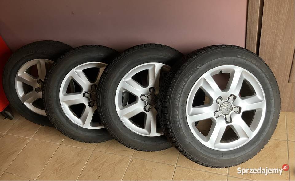 Komplet kół Audi Q7 felgi 18 opony zimowe 23560 Wólka Niedźwiedzka