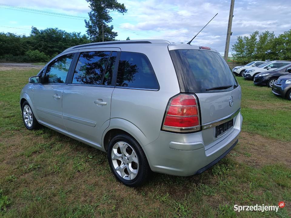 Opel Zafira 19 CDTI 6 biegów 7 osobowy czujnik deszczu Podkonice Miejskie sprzedam