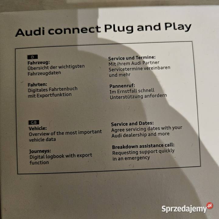 Audi Data Plug Przeźmierowo