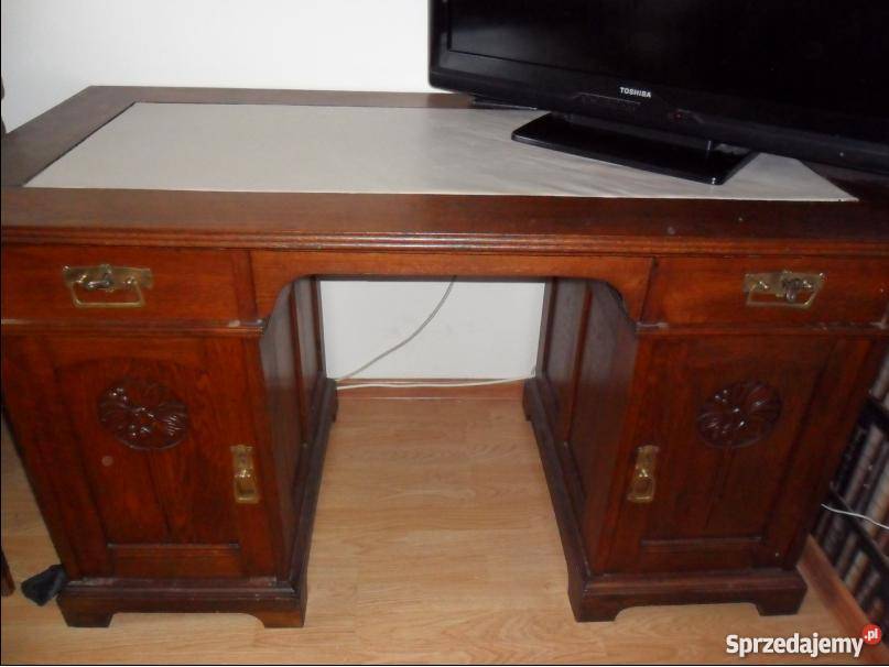 Biurko secesyjne renowacji Meble Konin