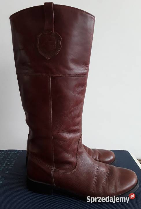 Kozaki skórzane r39 Zara Girls mazowieckie Warszawa sprzedam