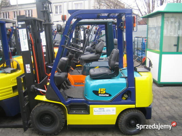 WÓZEK WIDŁOWY KOMATSU FG15C16