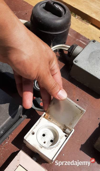 Stara tablica rozdzielnicza Elektronika Borów
