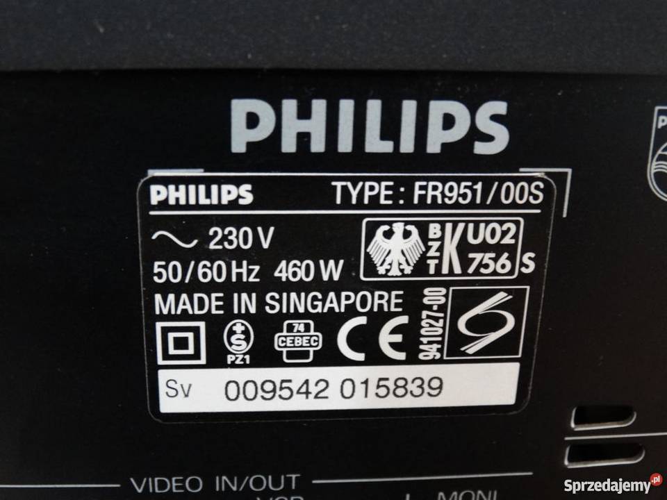 Amplituner Philips z CD mocny i sprawny 460 wat Jasło sprzedam