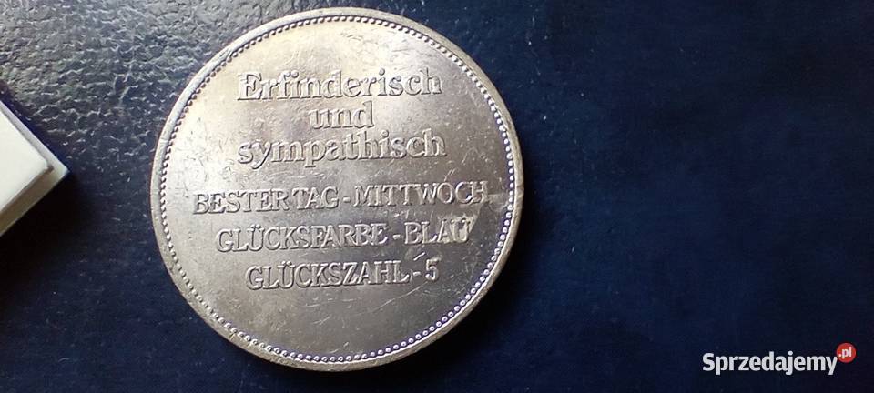 Stare monety Medal Panna Niemcy Lesko