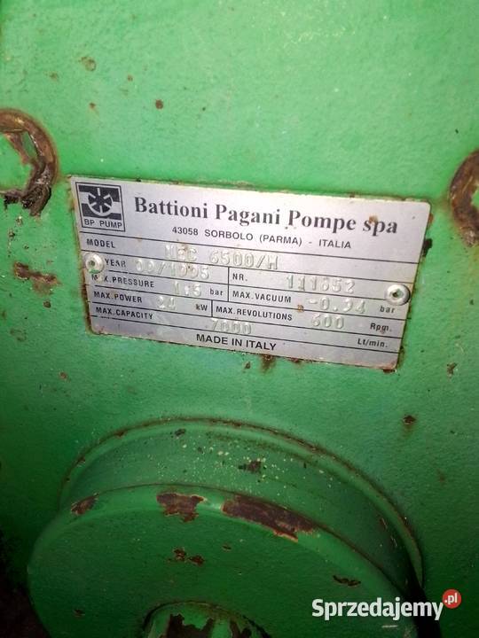 Pompa MEC 6500 Mińsk Mazowiecki