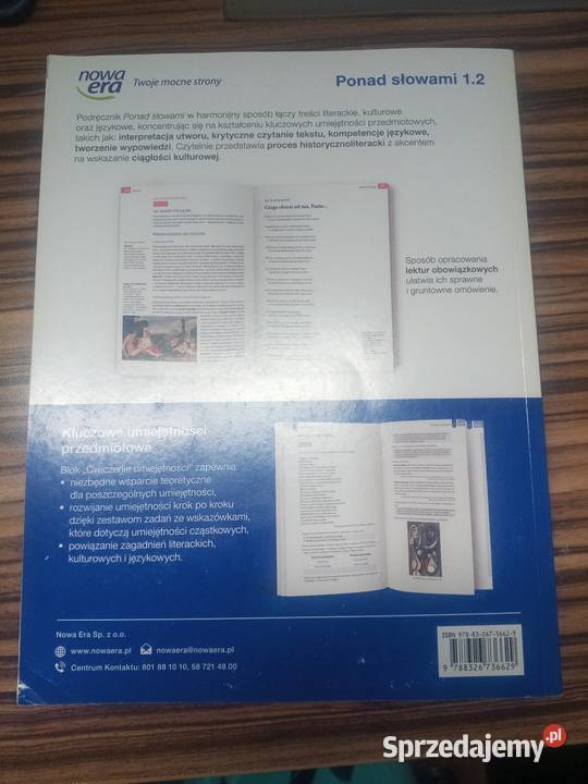 Ponad słowami 1 cz2 miękka sprzedam