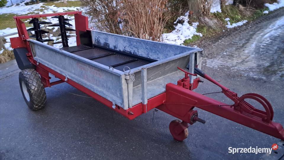 Rozrzutnik Roztrząsacz obornika SCHROCK 2 Górski Mszana Dolna