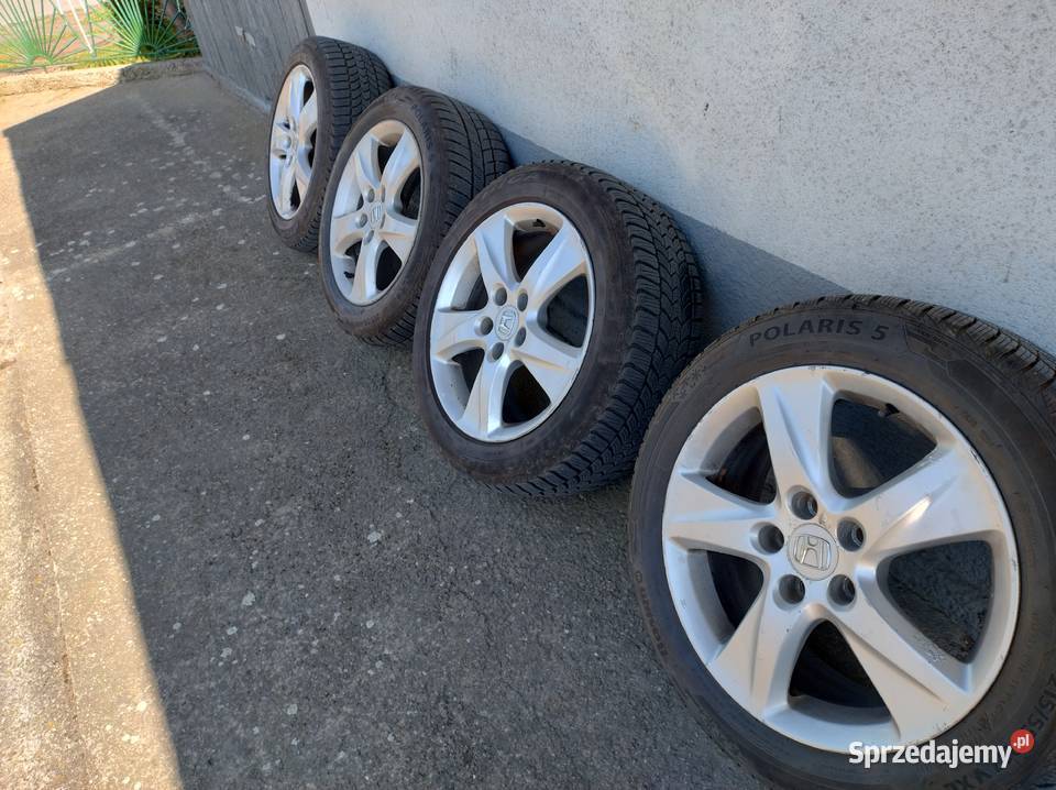 Koła alu R17 21555 Honda Accord opony zimowe Samochodowe Węgrzce Wielkie sprzedam