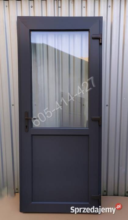 Drzwi PCV 110x210 Złoty Dąb zewnętrzne tarasowe kujawsko-pomorskie Bydgoszcz