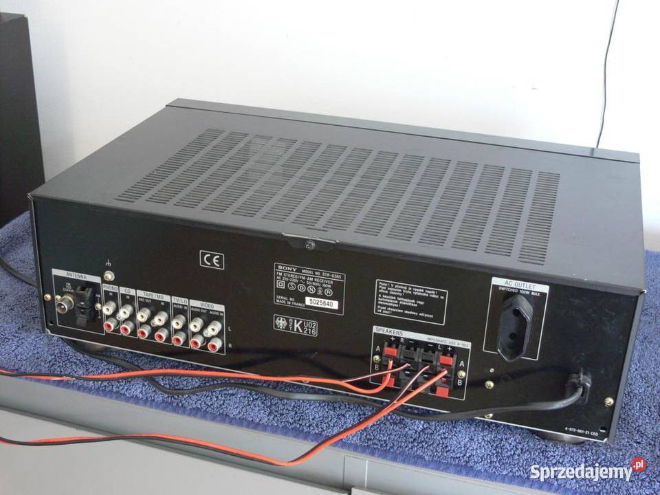 Wzmacniacz z radiem Sony STRD365 RDS sprawny Jasło