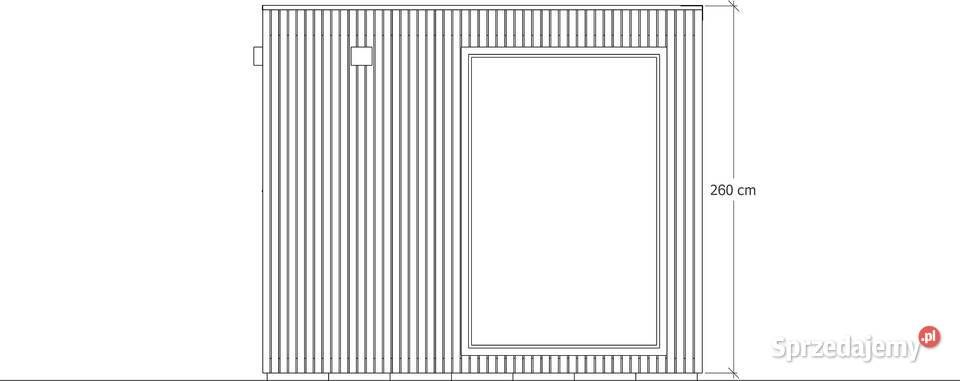 Sauna ogrodowa Elsa 300 x 235 Bielsko-Biała