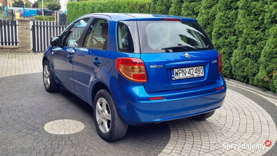 Suzuki SX4 Super Stan Alu Klima Serwis GWARANCJA isofix