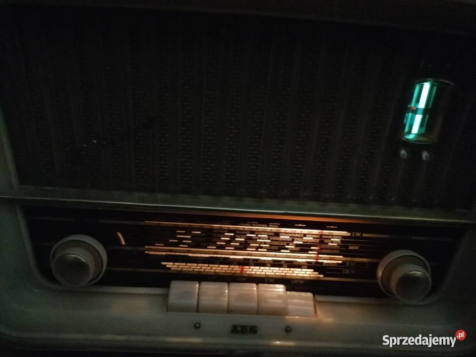 Stare Radio lampowe z lat  60 tych  Sprawny.