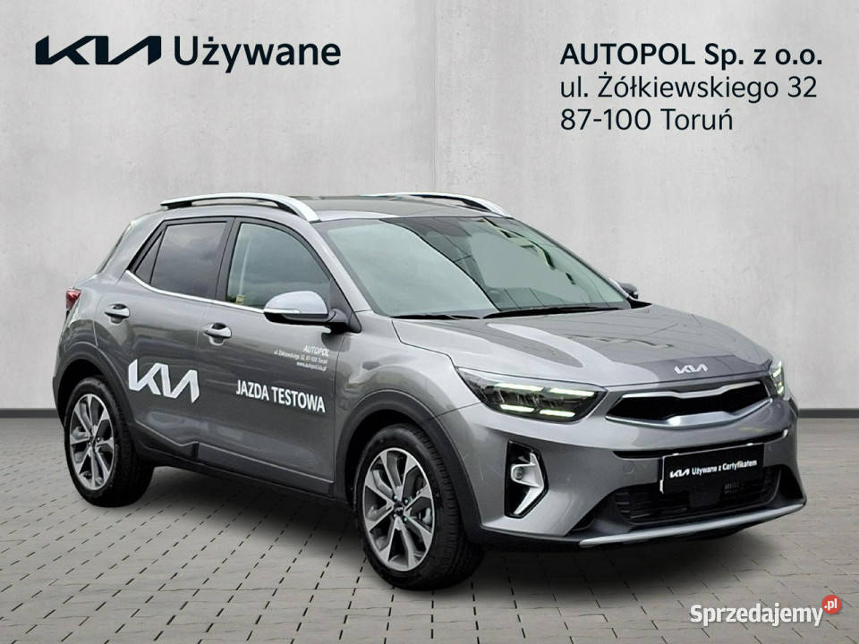 Kia Stonic Wersja LBusiness LineAEB FV23 demo elektryczne lusterka Toruń
