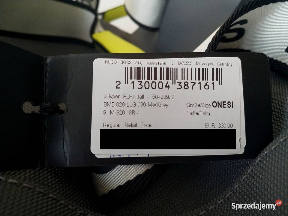 Torba sportowa Hugo Boss Szczecin sprzedam