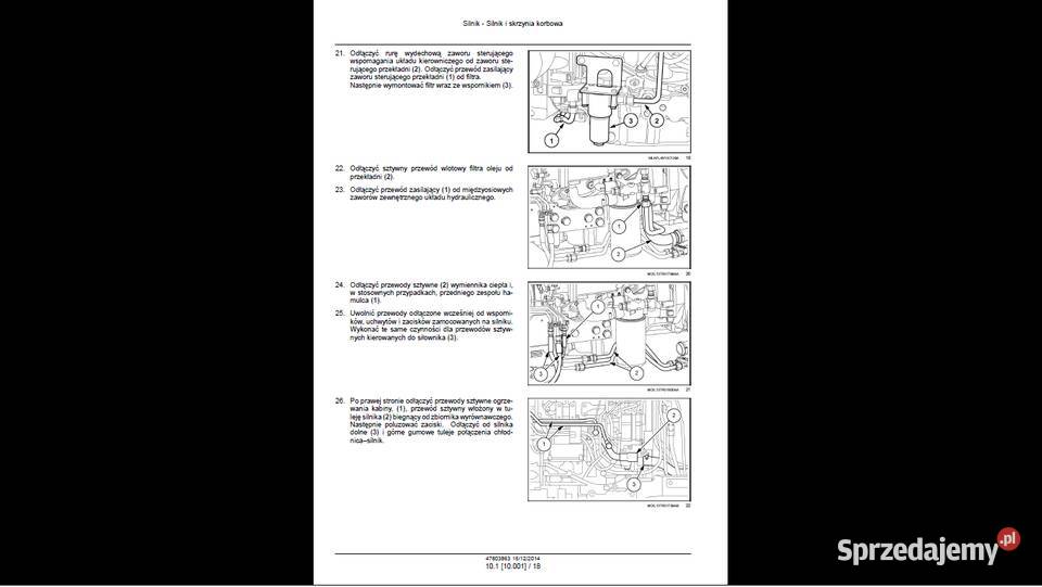 CASE Farmall C 75 85 95 105 115 instrukcja Gdańsk