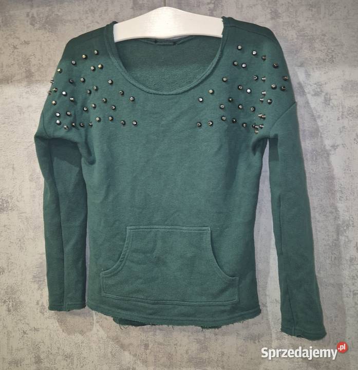 Bluza damska basic zieleń ćwieki 38M Łódź